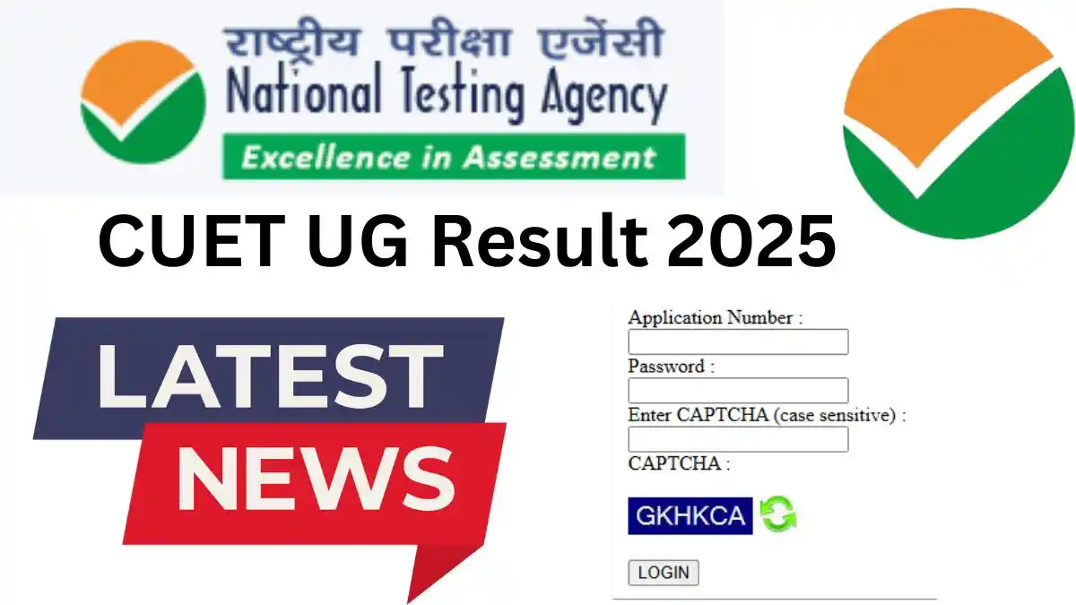 CUET UG 2025 Result OUT