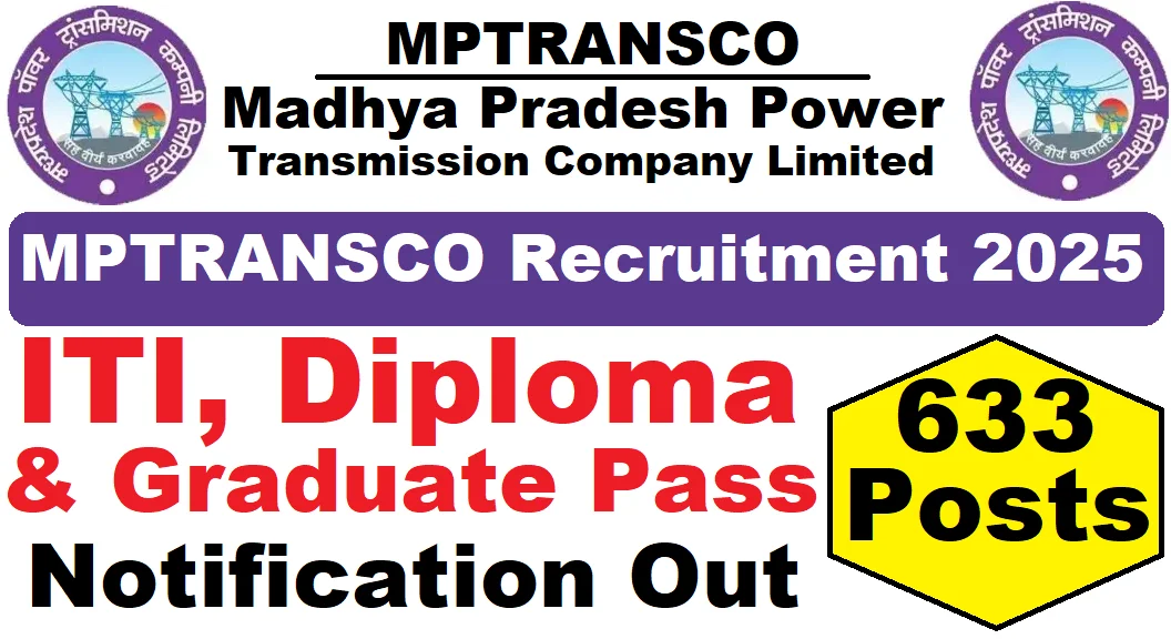 MPTRANSCO Recruitment 2025
